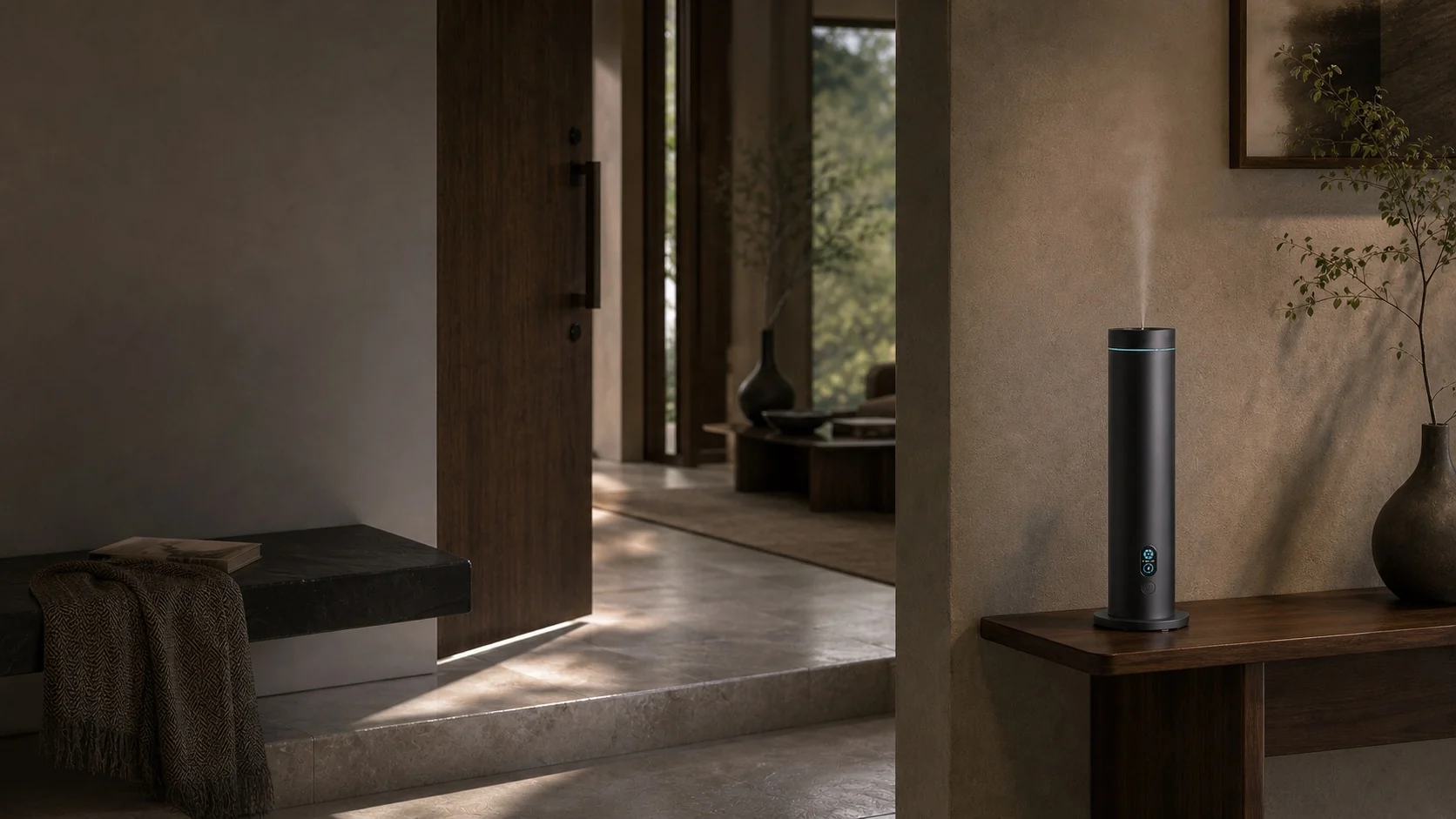 序境系列黑色产品融入归家玄关空间